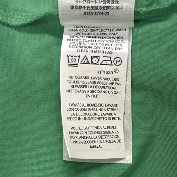 Polo Ralph Lauren Big & Tall 3XLT Classic Kelly Soft Touch Crew Neck T-Shirt - Picture 7 of 8